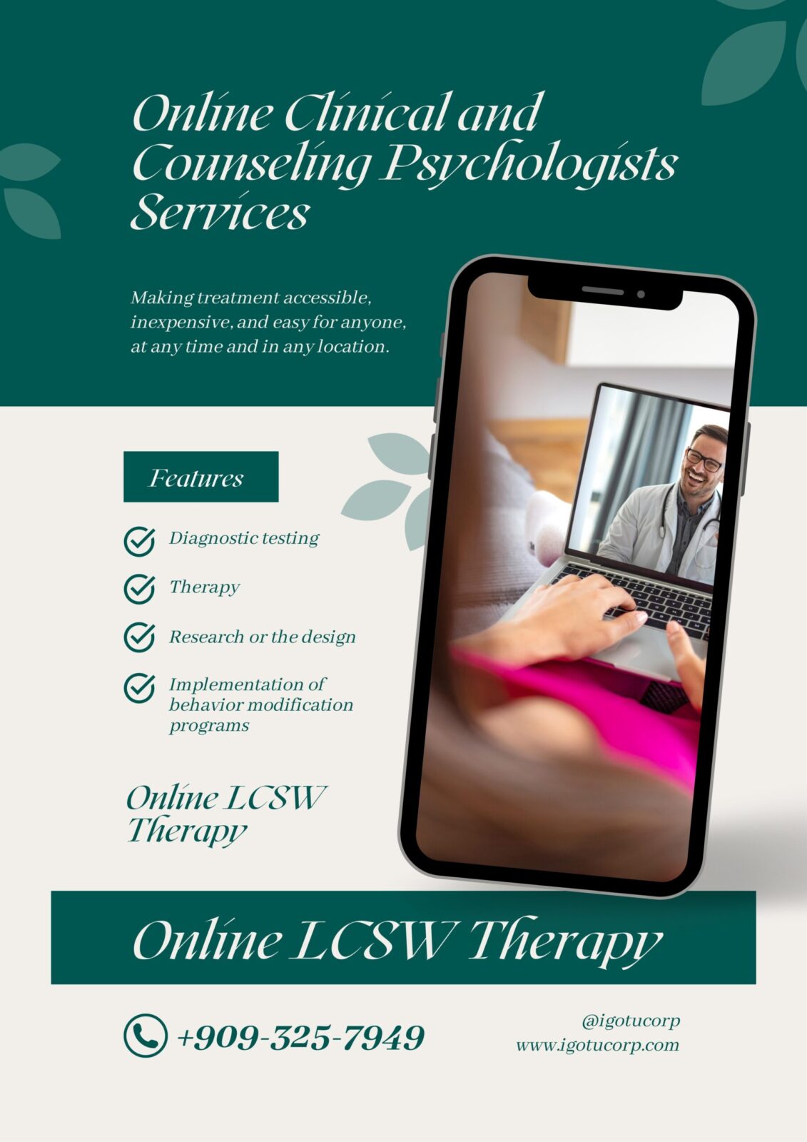 Online LCSW Therapy Near me