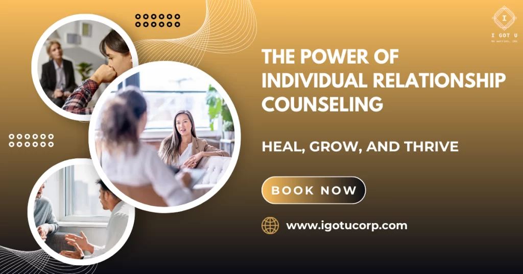 Individual Relationship Counseling