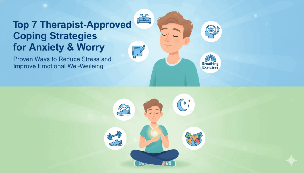 Top 7 Therapist-Approved Coping Strategies for Anxiety and Worry