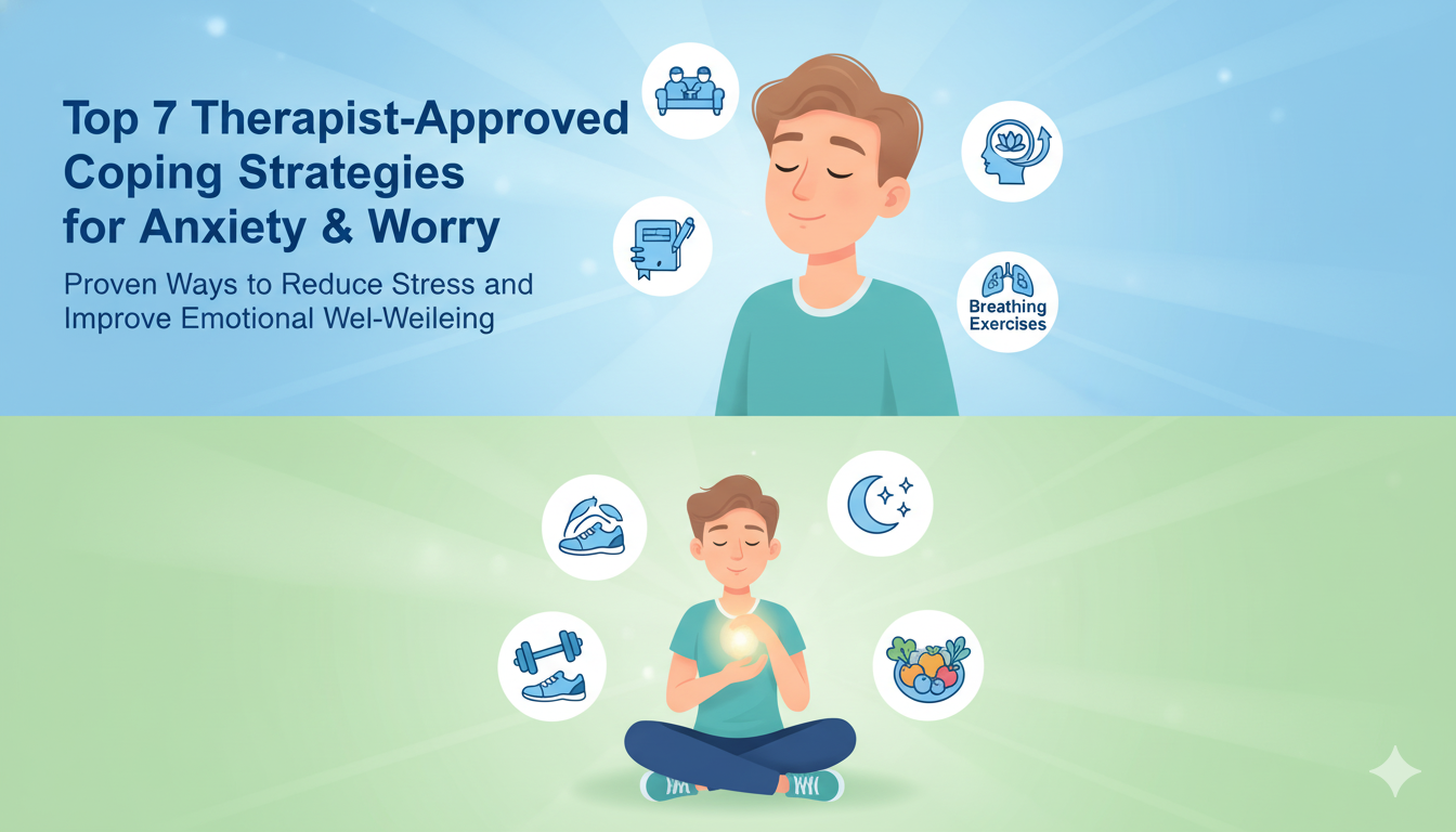 Top 7 Therapist-Approved Coping Strategies for Anxiety and Worry