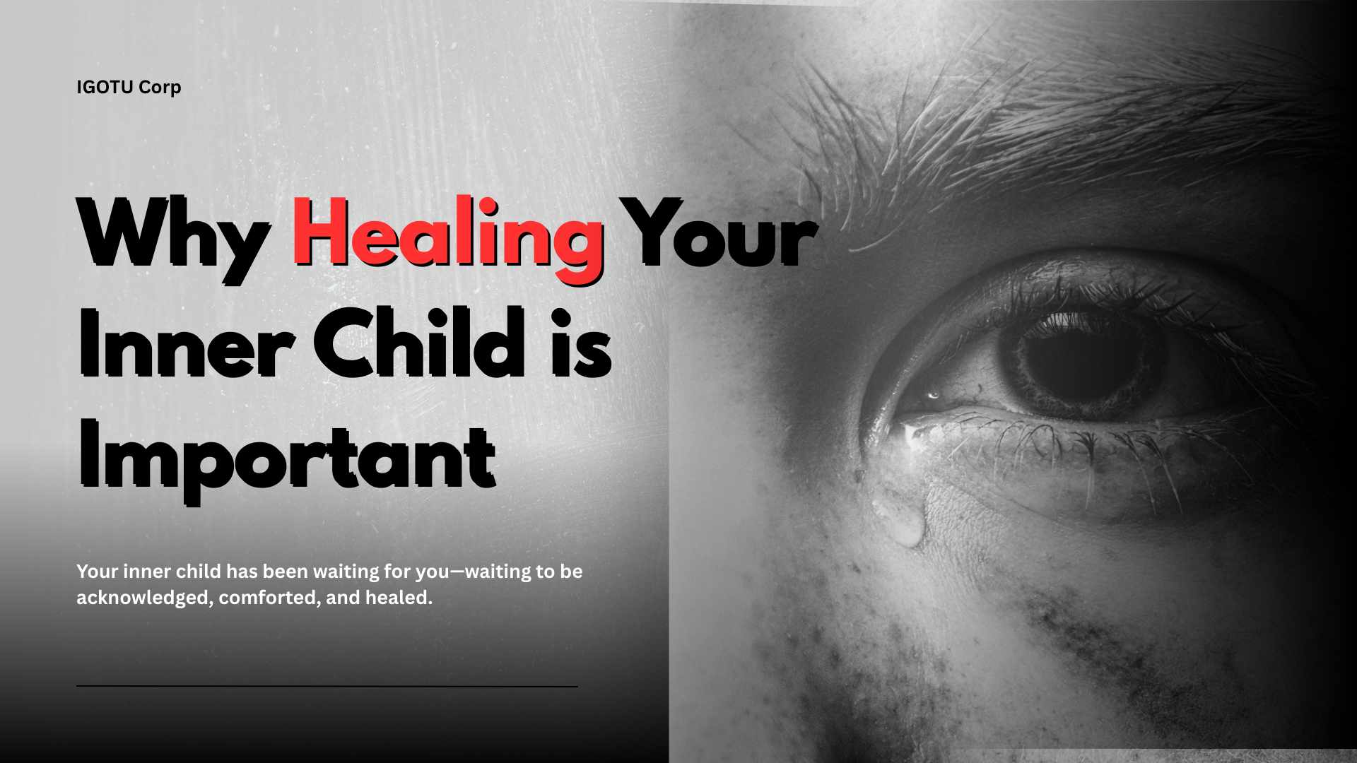 Why Healing Your Inner Child is Important