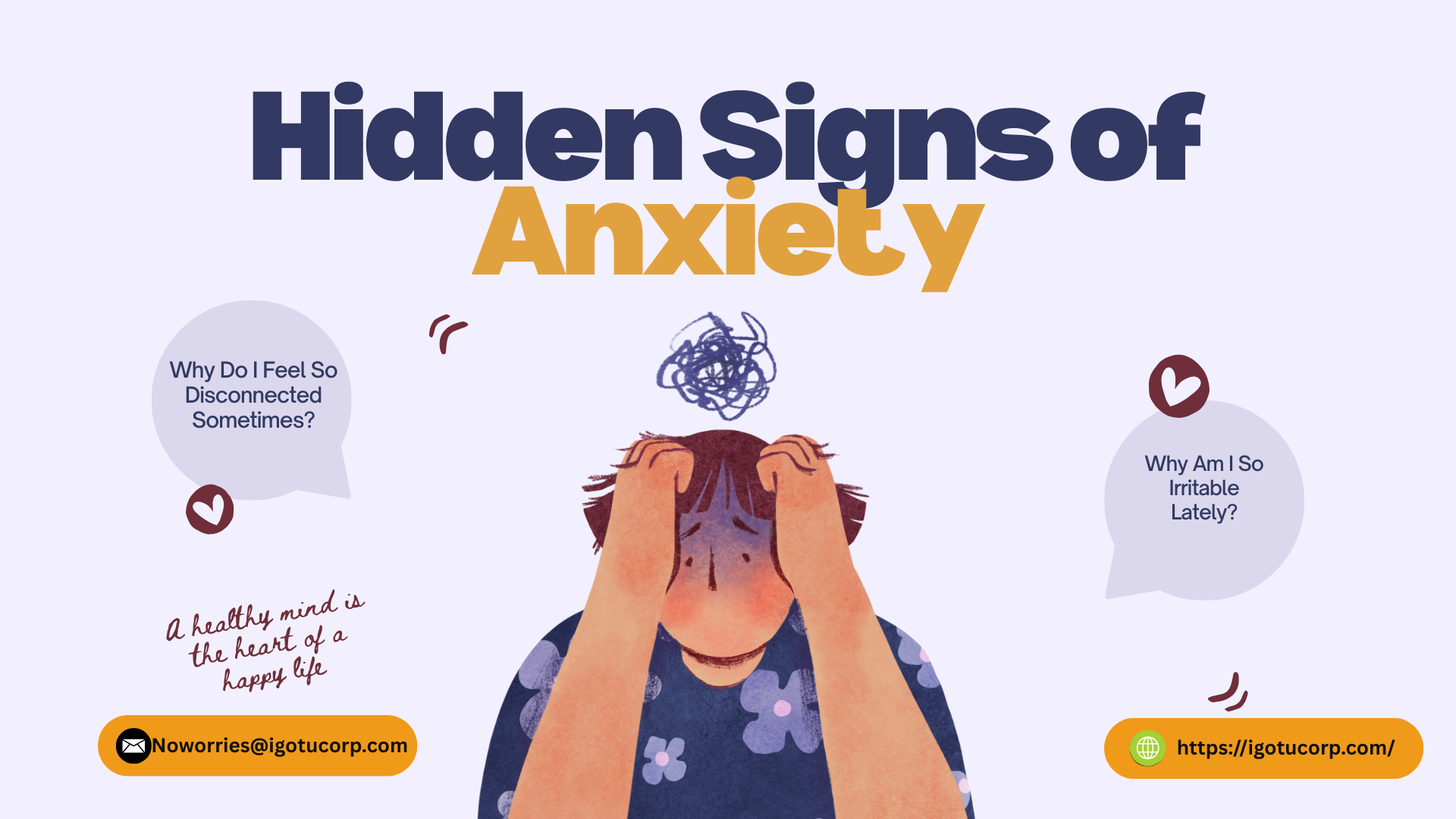 hidden signs of anxiety
