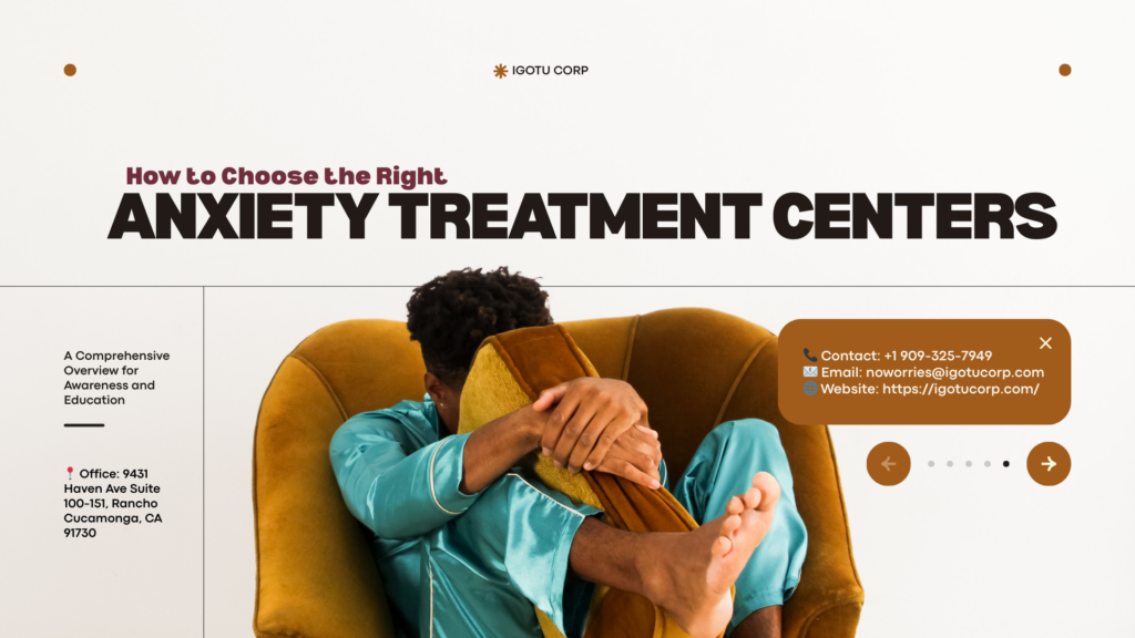 anxiety treatment centers