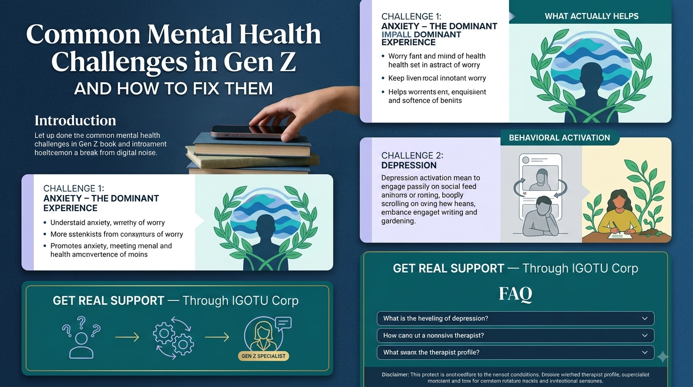 Mental Health Challenges in Gen Z