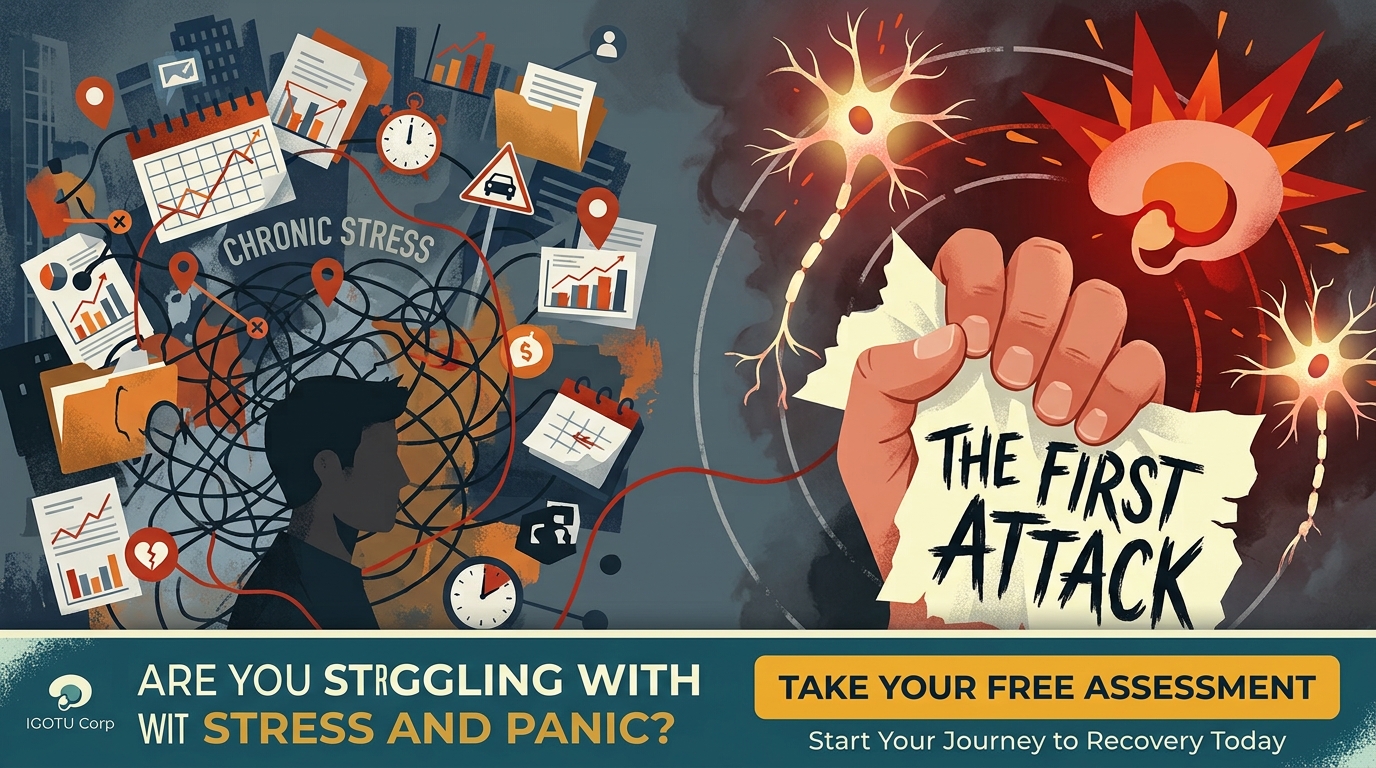 Can stress alone cause panic disorder