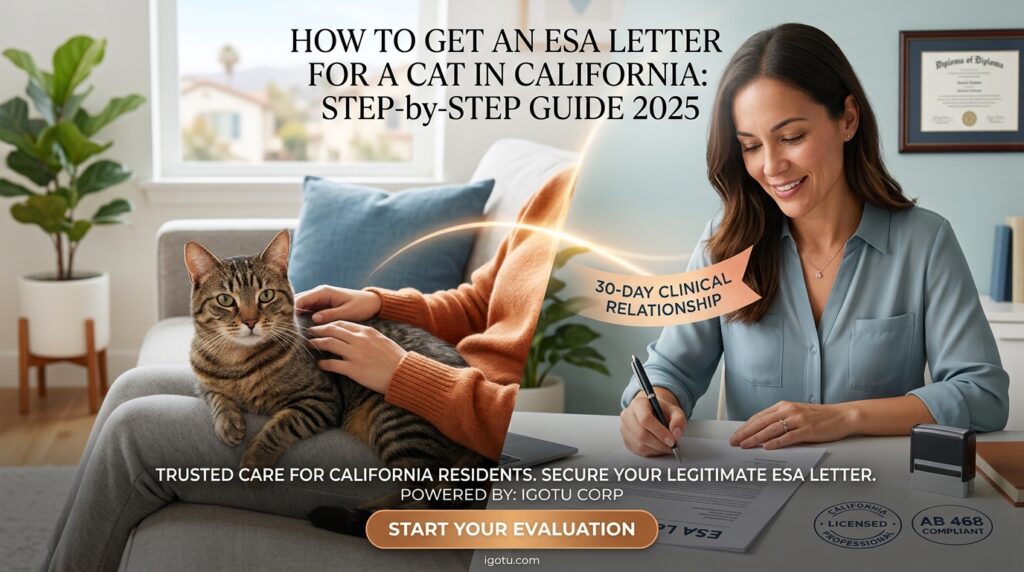 ESA Letter for a Cat