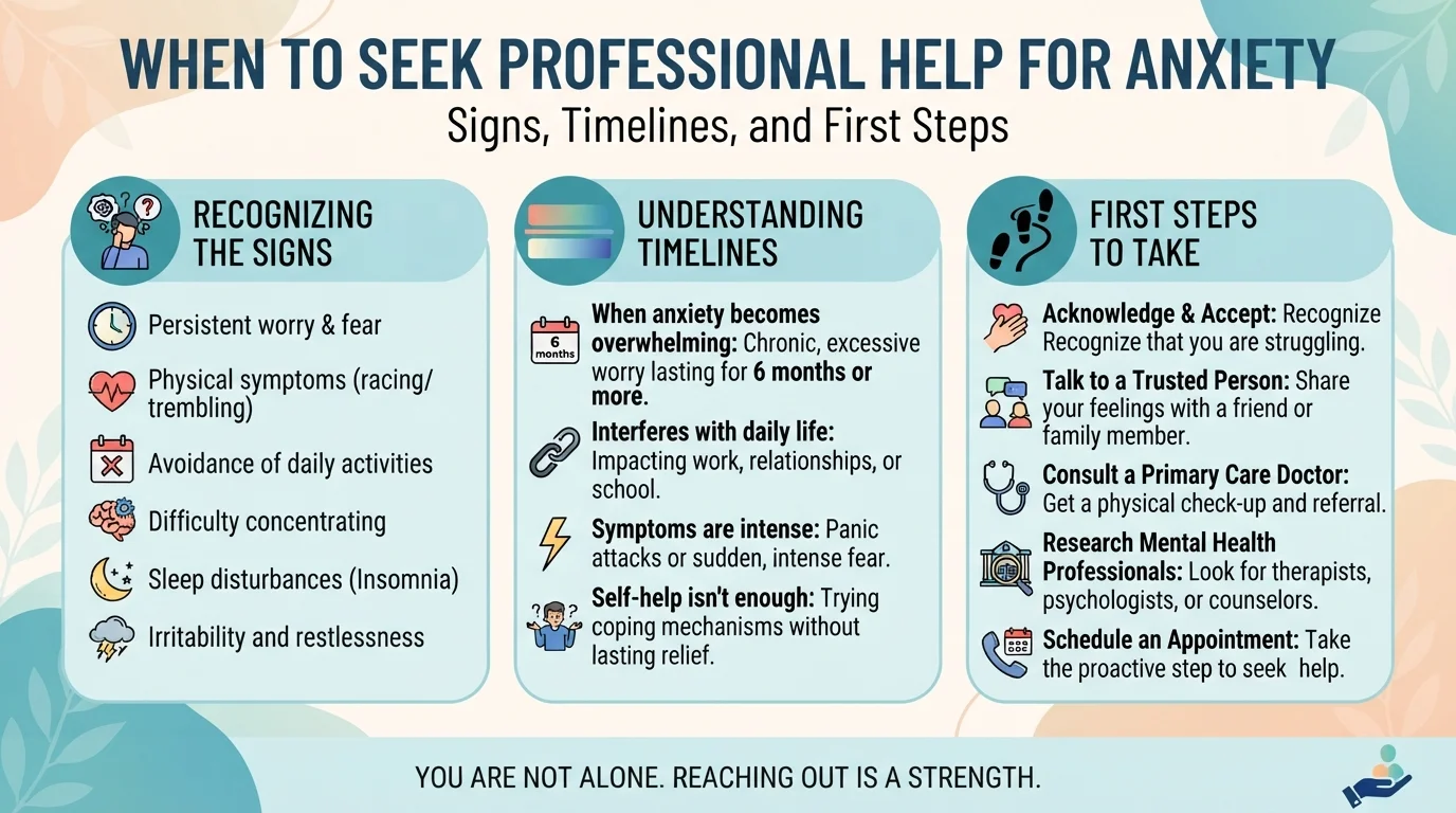 when to seek professional help for anxiety